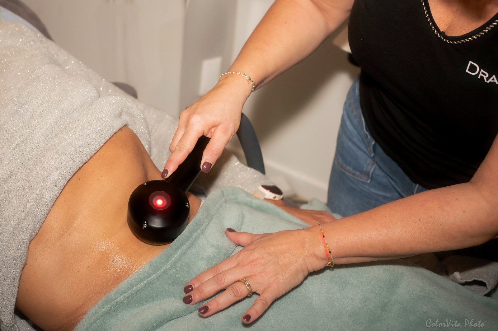 Cryolipolyse du ventre QMD Sélène